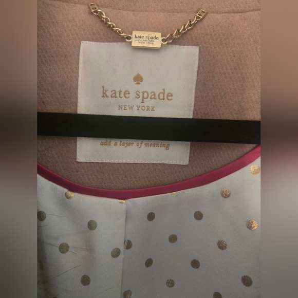 Kate Spade Peacoat with Faux Fur Collar - Picture 3 of 5